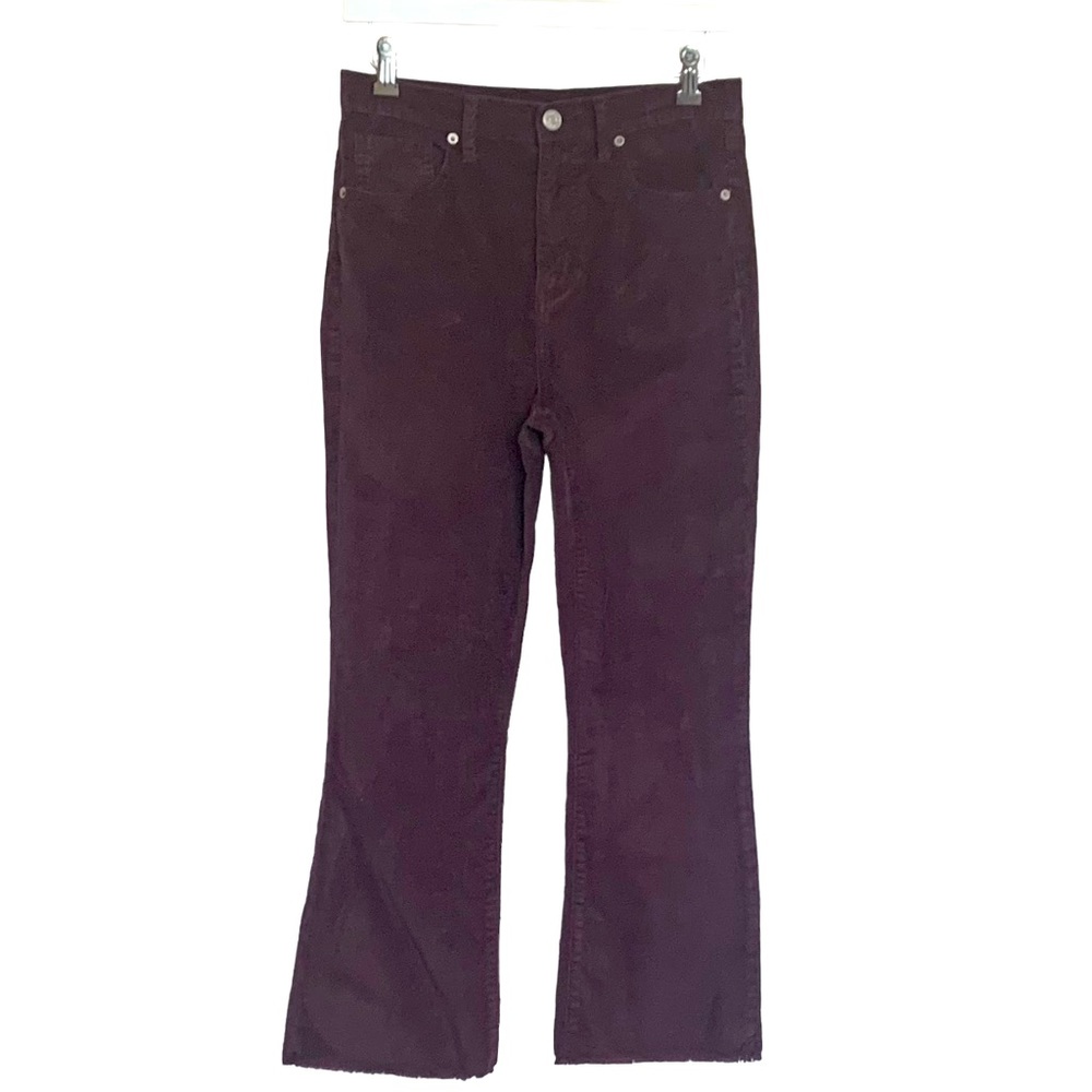 Urban Outfitters BDG High Rise Corduroy Crop Pants Sz 28